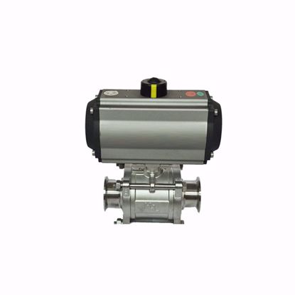 Picture of Pneumatic ball valve (Clamp-end) Type 1