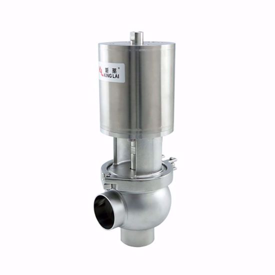 Picture of KPV-PC-L-Type, T-Type divert seat valve with clamp ends