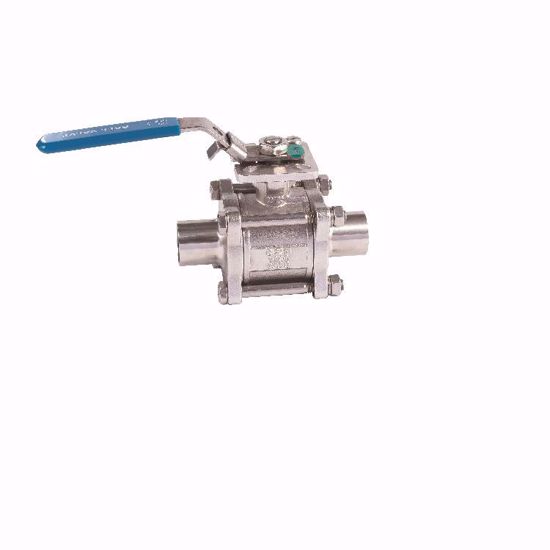 Picture of Manual ball valve (clamp ) KBV-MW-E encapsulated
