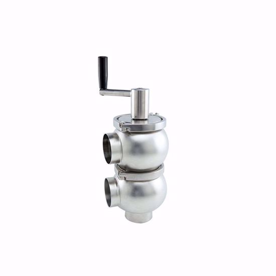 Picture of KPV-MC-L-L Type, Manual divert piston valve with clamp ends